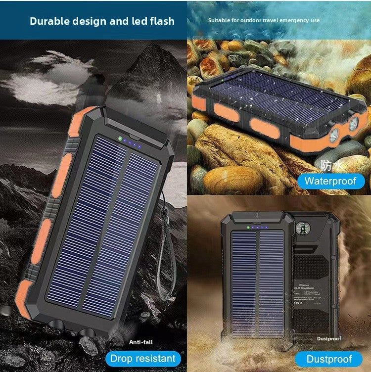 Waterproof Solar Charging Bank